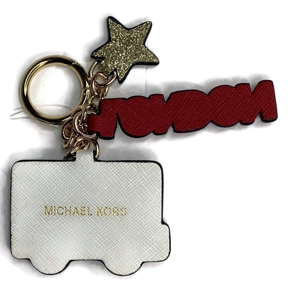 MK Michael Kors London Double Decker Bus Keychain - Picture 3 of 4